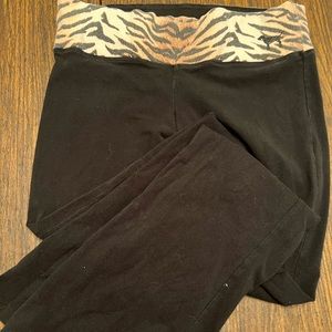 Medium size Victoria’s Secret cheetah print yoga pants